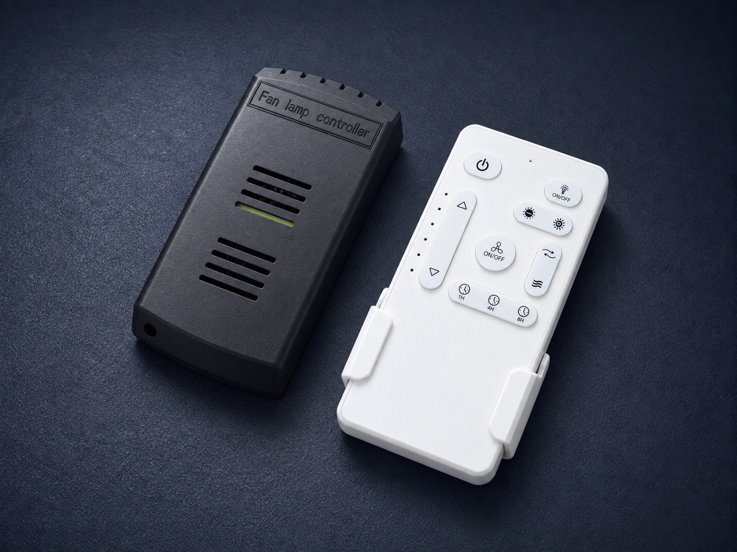 DC02 six-speed white remote and black receiver